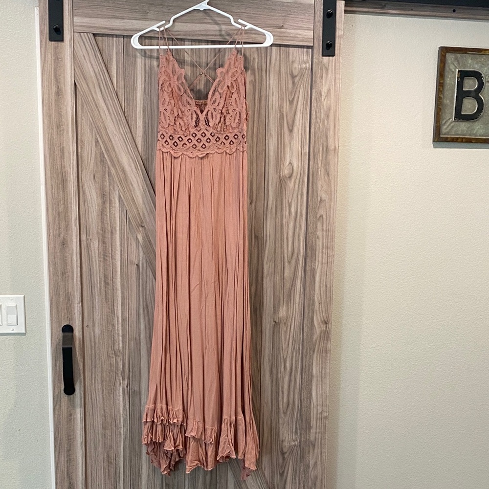 Free people lace top dress Sz medium